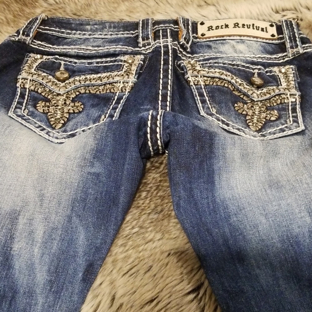 Rock and revival boot cut jeans